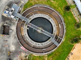 Westport Wastewater Treatment Plant close up