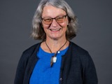 Portrait of an older women smiling