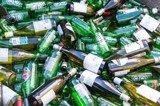glass bottles